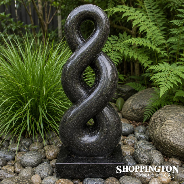 Garden Sculpture - Terrazzo - Infinity Twist