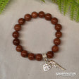 Gemstone Bracelet - Goldstone Fern
