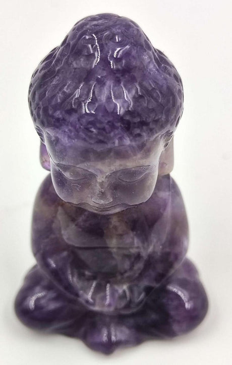 Gemstone Buddha - Amethyst