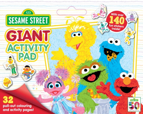 Giant Activity Pad - Sesame Street
