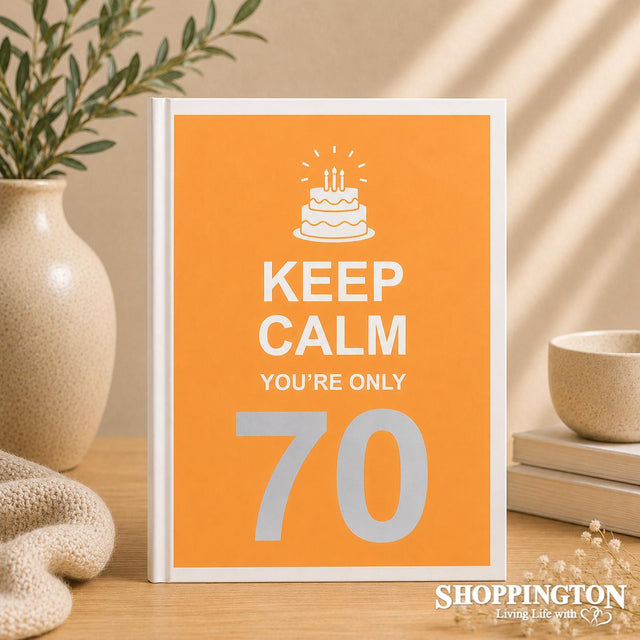 Gift Book / Keep Calm You're Only 70