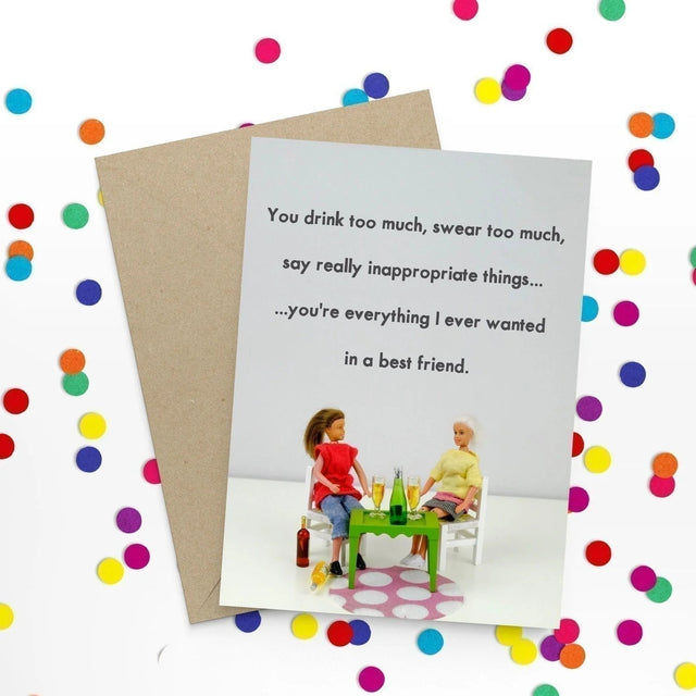 Gift Card - Best Friend You Drink Too Much