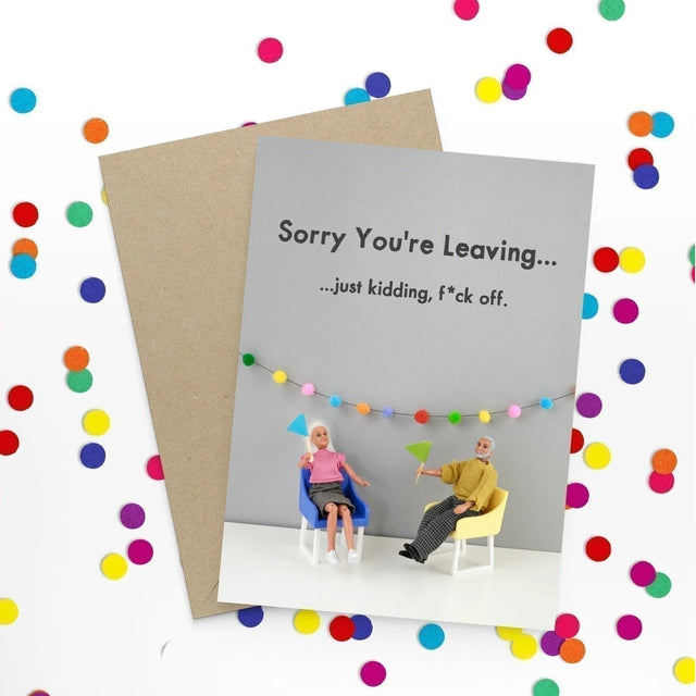 Gift Card - Sorry You're Leaving...