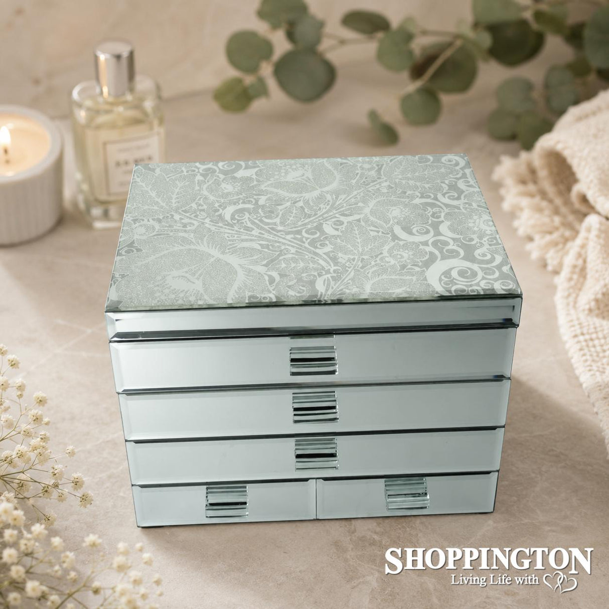 Glam Glitz - Extra Large Jewellery Box