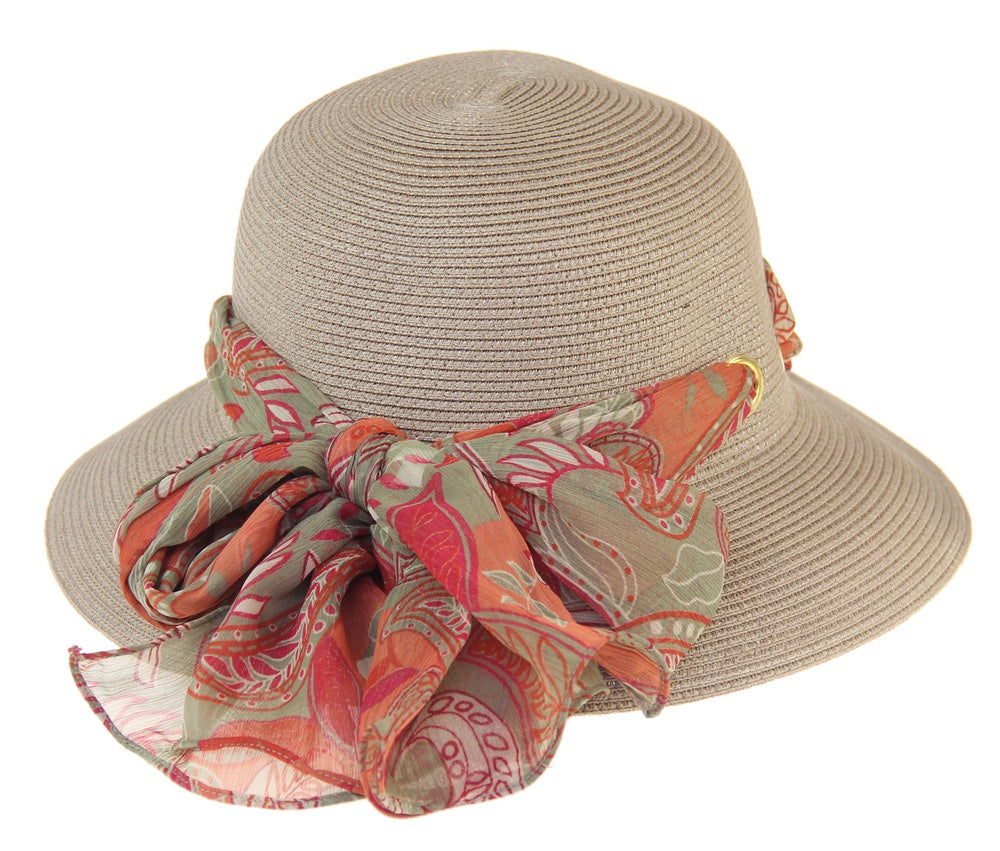 Hat Lani Scarf Trim - Mushroom
