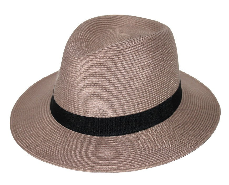 Hat Unisex Fedora - Taupe