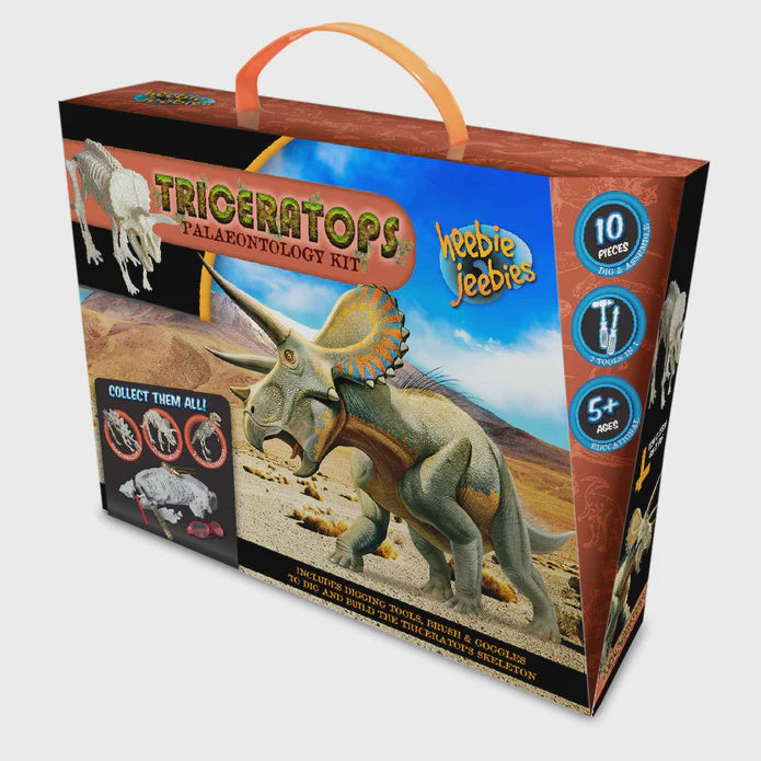The Triceratops Fossil Paleontology Science Kit