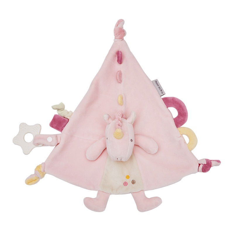 Baby Cuddly Blanket with Teether - Unicorn