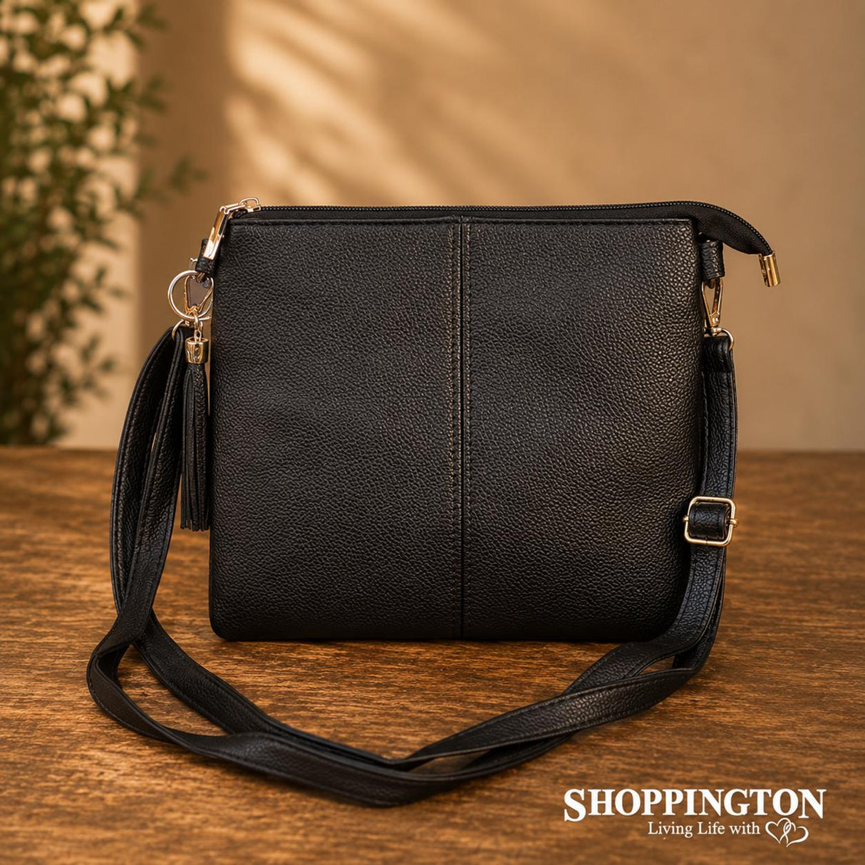 Handbag - Ellay Tassle Black