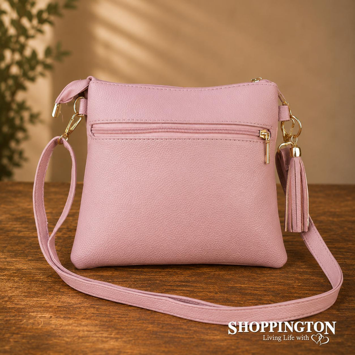 Handbag - Ellay Tassle Pink