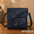 Handbag - Gold Ring Crossbody Blue