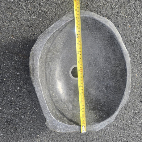 Handcarved Stone Wash Basin - 34cm x 38cm