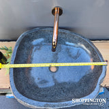 Handcarved Stone Wash Basin - 51cm x 45cm