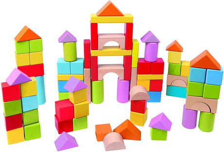 Hape - 101 Build & Shape Sort Blocks