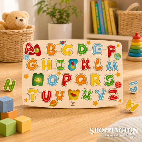 Hape - Alphabet Peg Puzzle