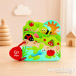 Hape Wooden Baby's Bug Book