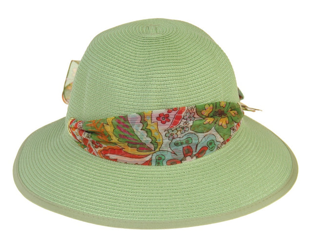 Hat Lani Scarf Trim - Lime