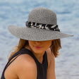 Hat Monroe Capeline 58cm Grey