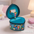 Heart musical jewellery box - Fairies in the Garden