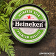 Heineken Glass Coasters