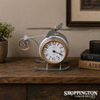 Helicopter Antique Clock