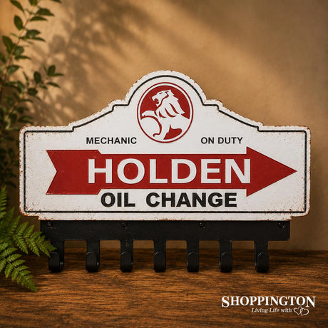 Holden Tin Novelty Sign with Hooks