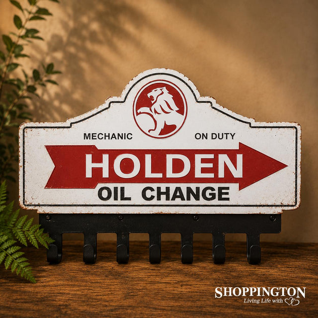 Holden Tin Novelty Sign with Hooks