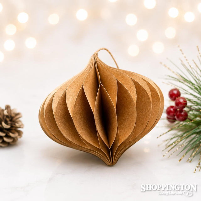 Honeycomb Teardrop - Gold