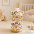 Horse Carousel 15cm - Purple & White