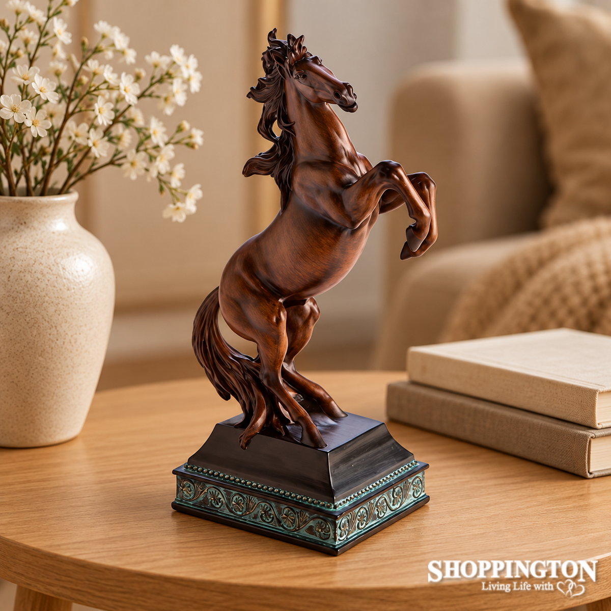 Horse Figurine - Rearing