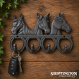 Horse Head Triple Hook