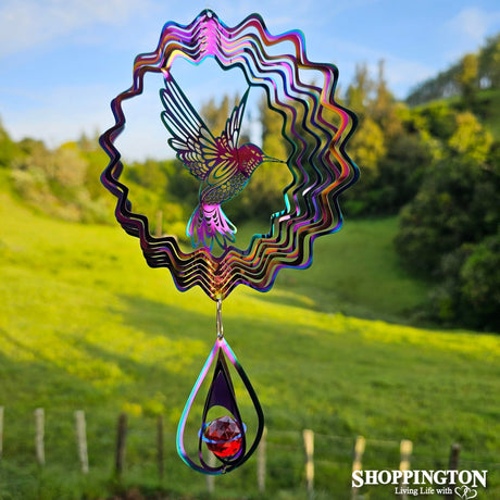 Humming Bird 3D Wind Spinner