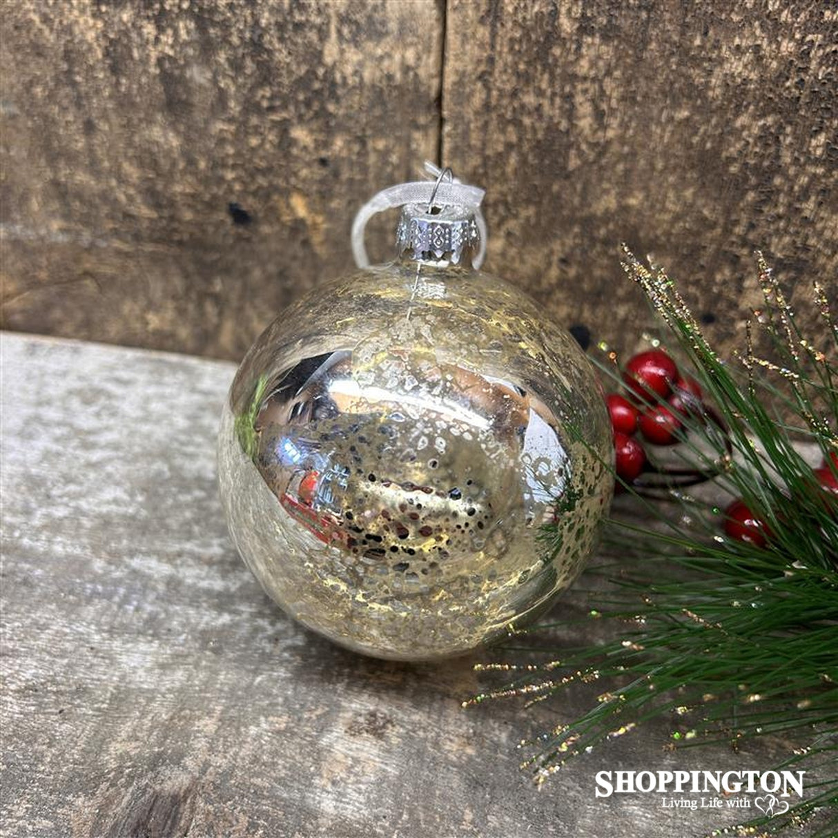 Antique Glass Hanging Ornaments