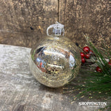 Antique Glass Hanging Ornaments