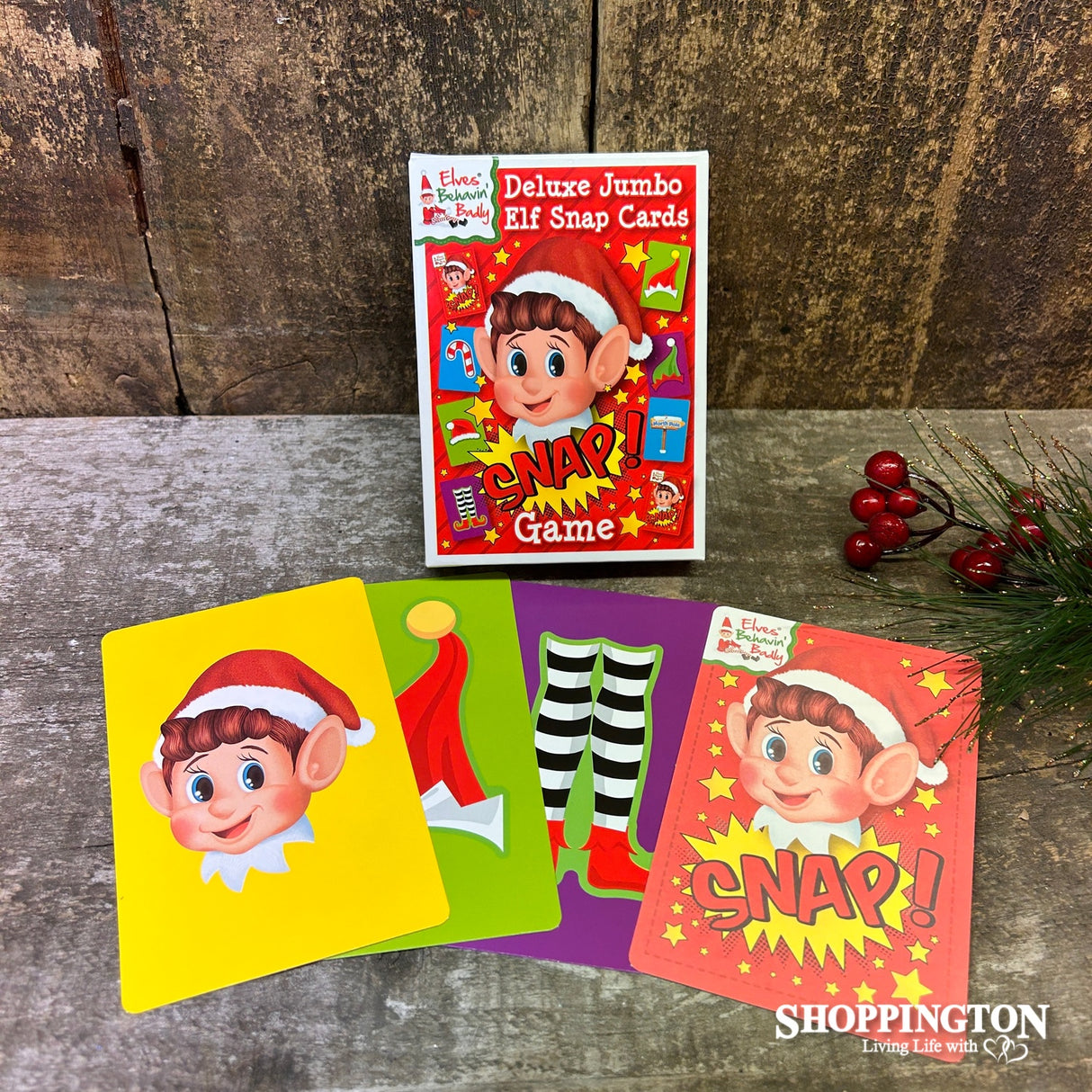 Deluxe Jumbo Elf Snap Cards