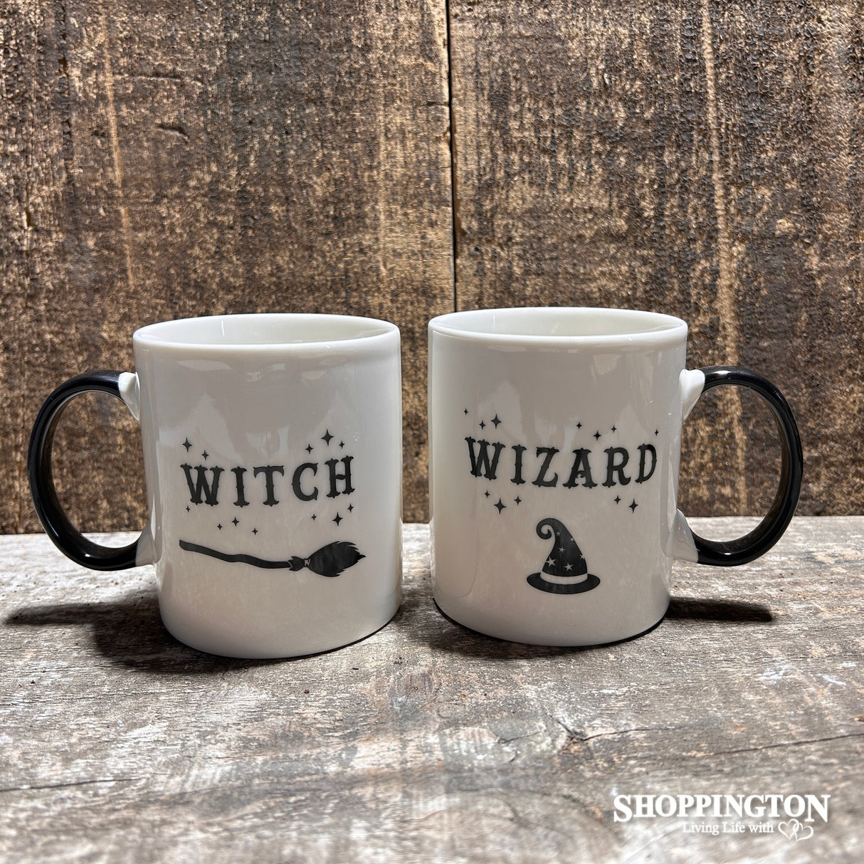 Witch & Wizard Mug Set