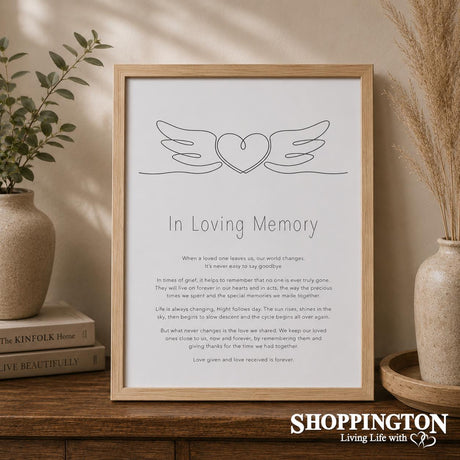 In Loving Memory Frame