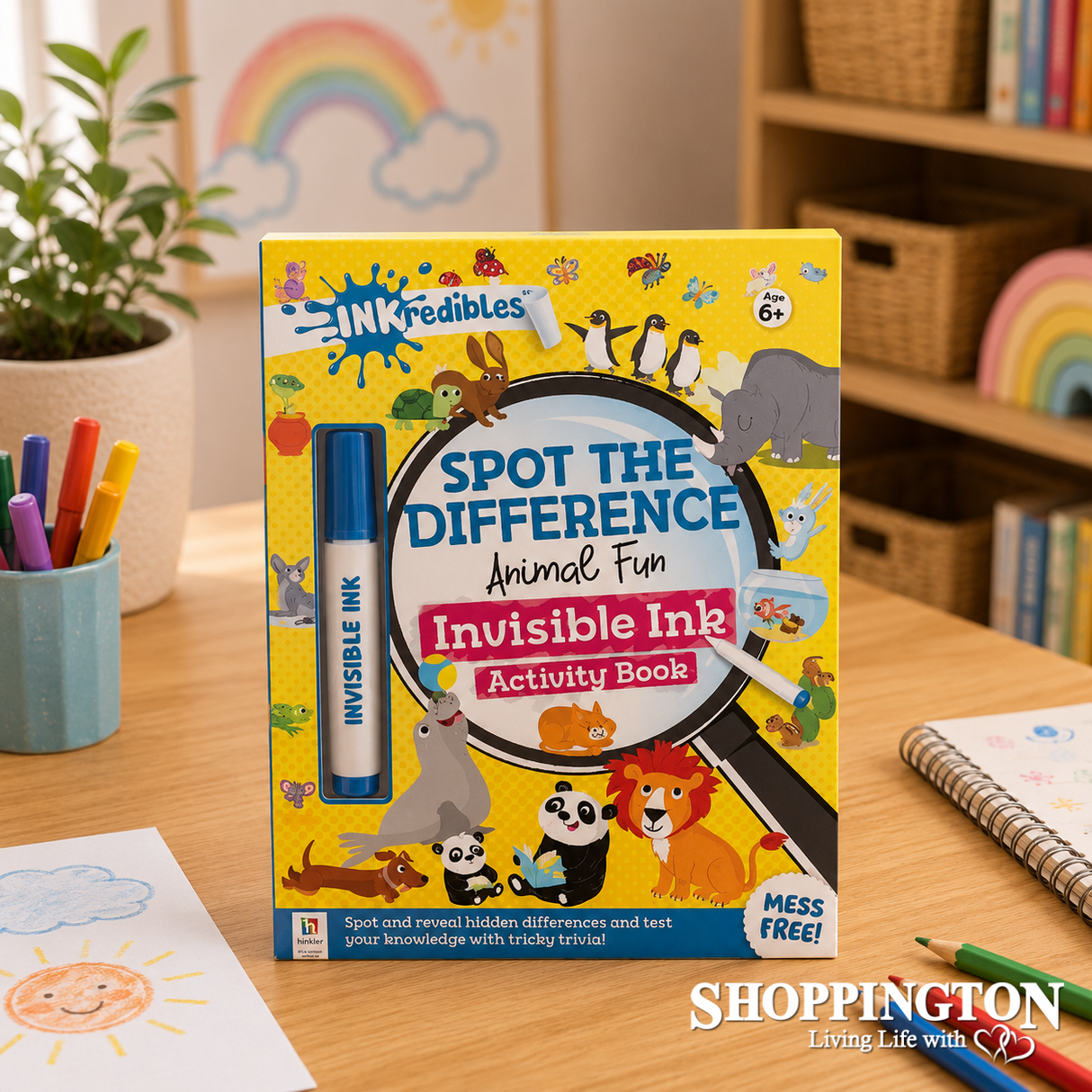 Inkredibles -Spot The Difference Animal Fun