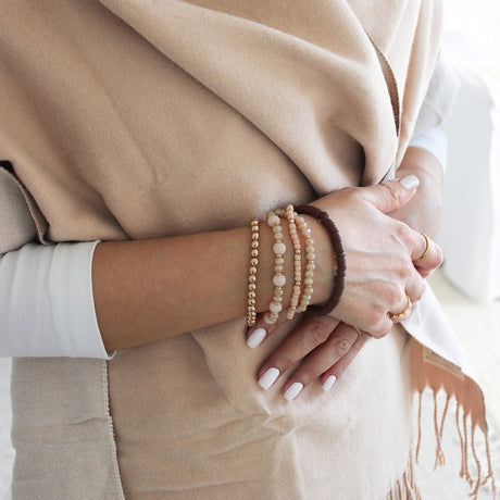 Ivory Whisper 5pc Bracelet Set