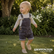 Jamie Kay Chase Cord Overall - Wolf