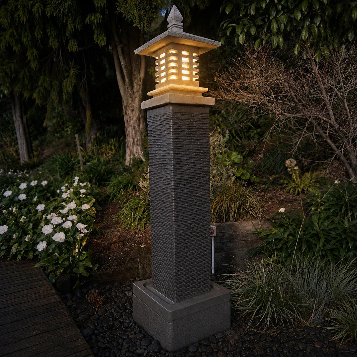 Japanese Bloom Water Feature 50cm x 210cm