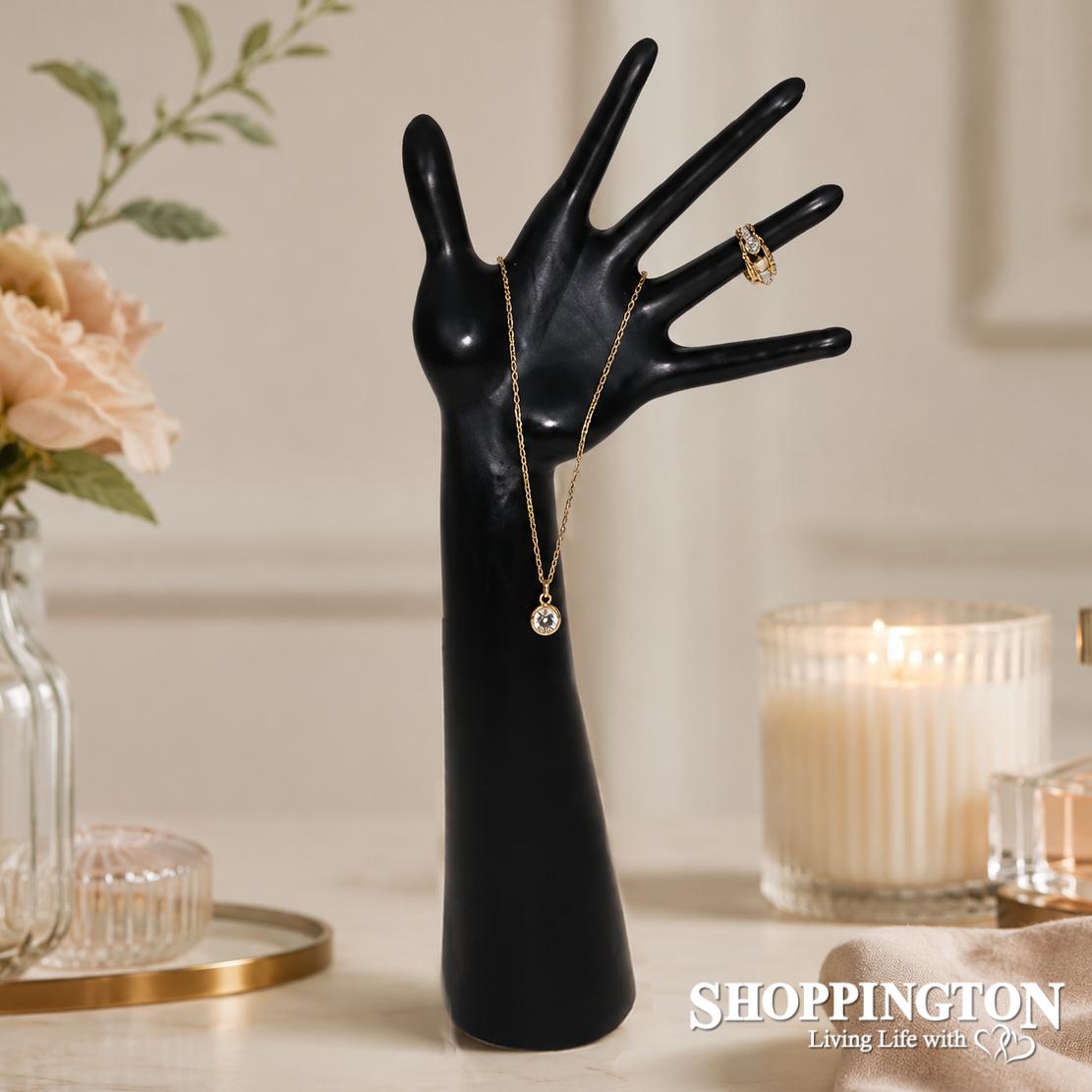 Jewellery Hanger - Abstract Wooden Hand 40cm