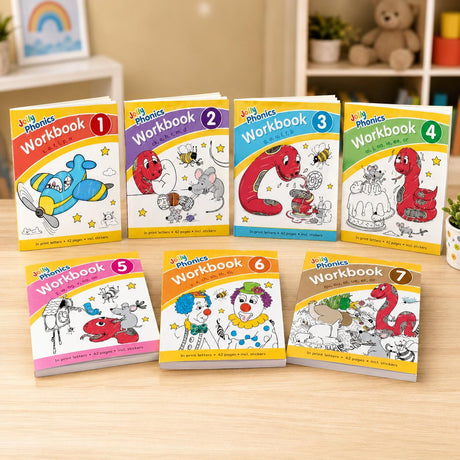 Jolly Phonics Workbooks 1-7
