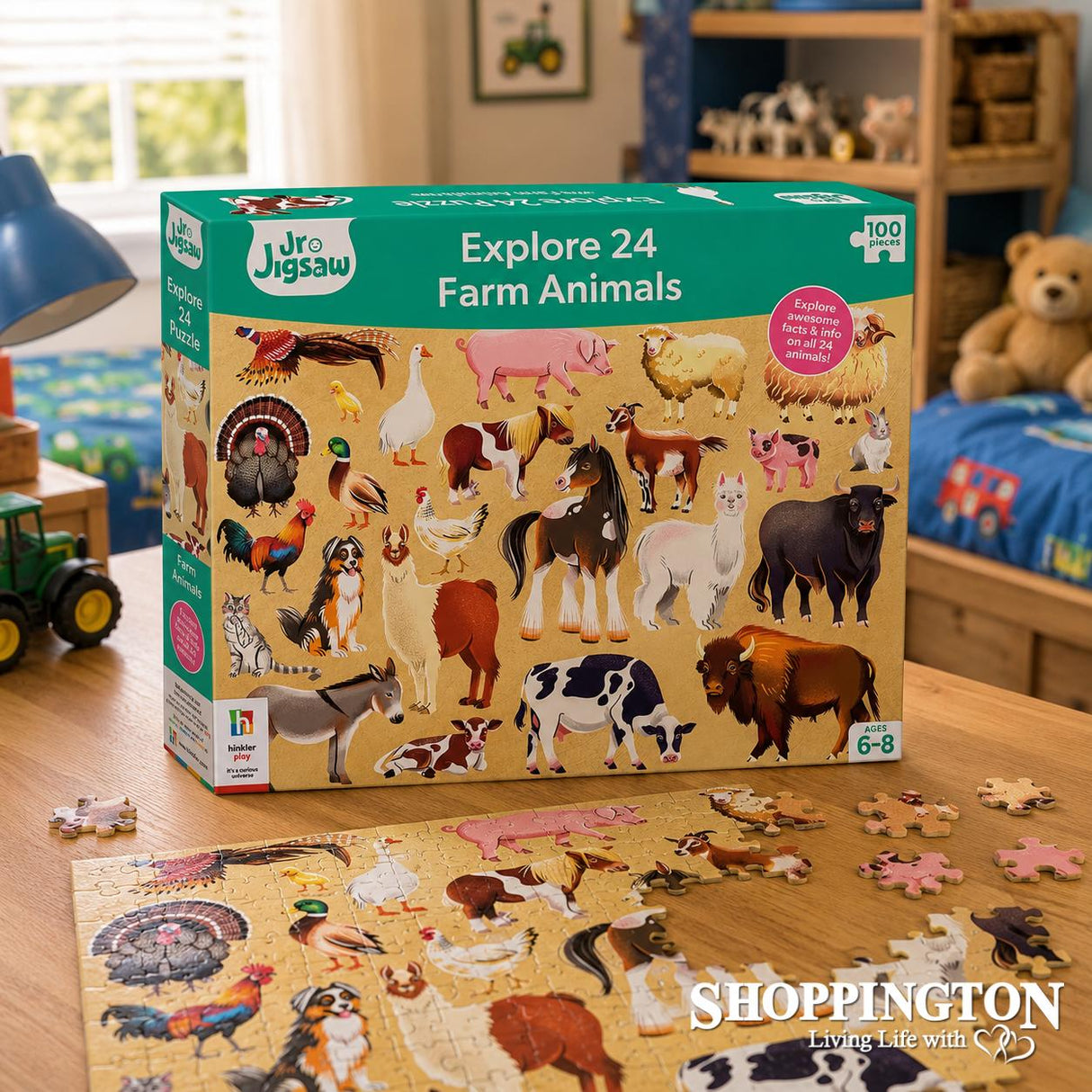 Junior Jigsaw - Farm Animals