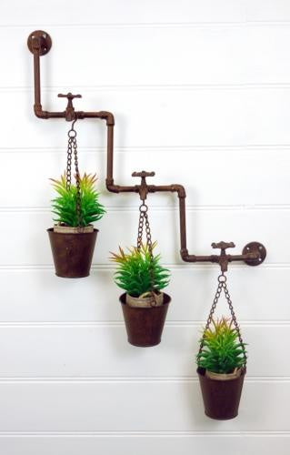 Zig Zag Faucet Pot Holder
