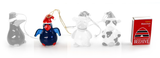NZ Ceramic Christmas Decoration - Pukeko
