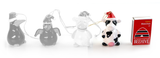 NZ Ceramic Christmas Decoration - Cow