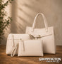 Kellye Oatmeal 3pc Handbag Set