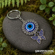 Keyring - Evil Eye Butterfly