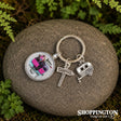 Keyring - Happy Camper
